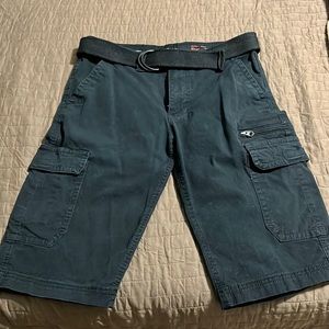 [Black] Urban Pipeline Cargo Men Shorts